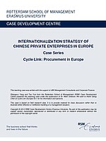 Internationalization Strategy of Chinese Private Enterprises in Europe Case Series - Cycle Link: Procurement in Europe cover