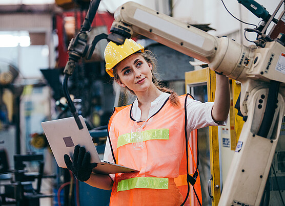Machine Factory Woman
