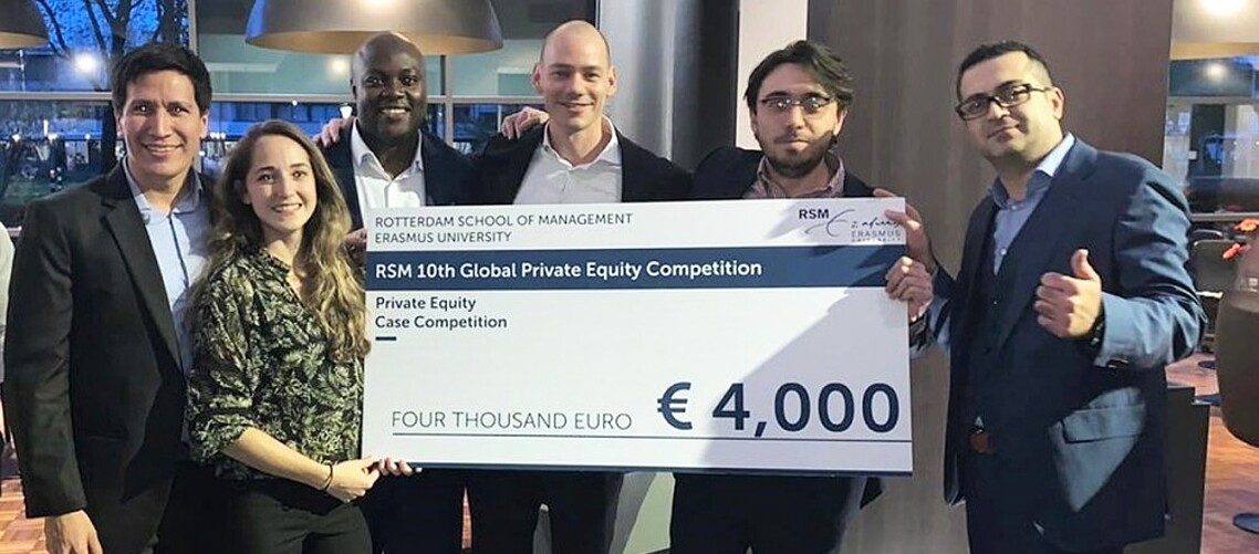 RSM wins 10th private Equity Competition for MBAs