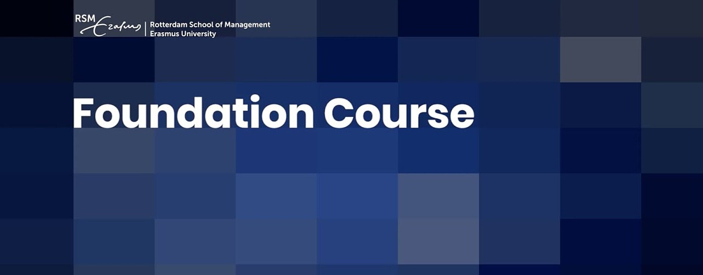 Foundation Course