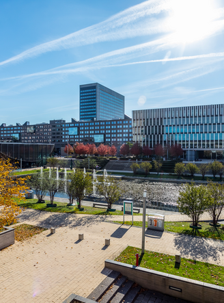 Campus in autumn