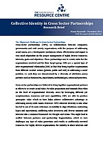Collective Identity in Cross Sector Partnerships: A Research Brief cover