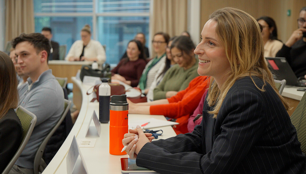 Executive MBA participants during a classroom session at RSM