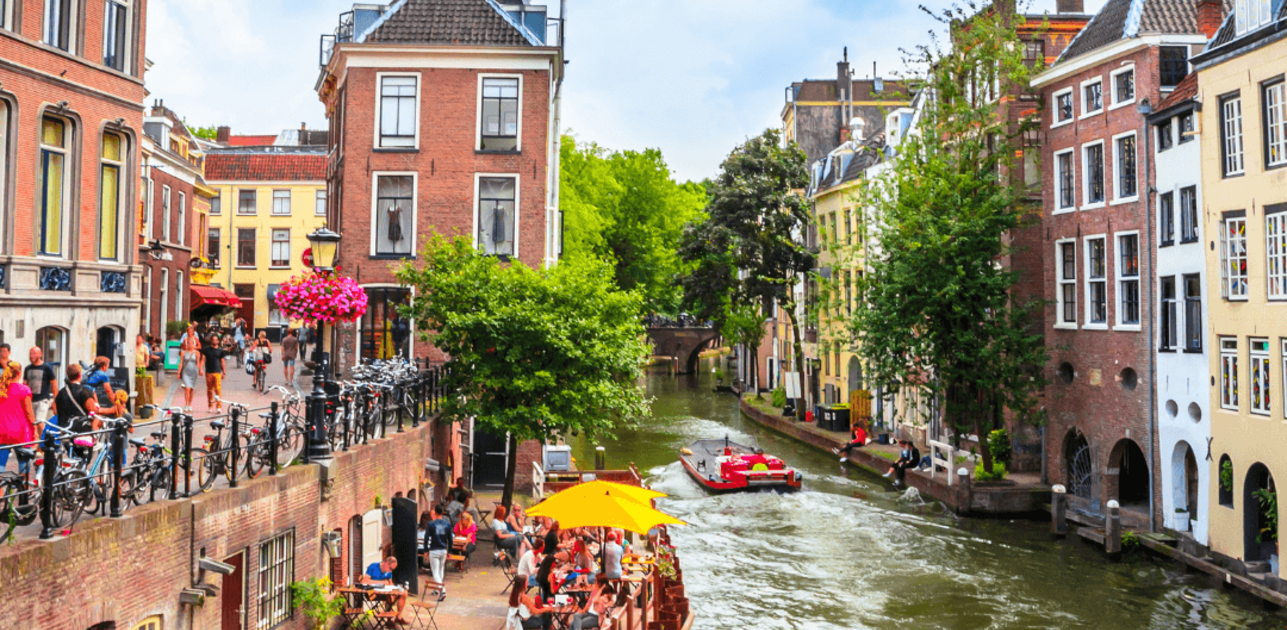 Picture of Utrecht and her canal