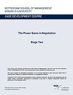 The Power Game in Negotiation (Stage 2) cover