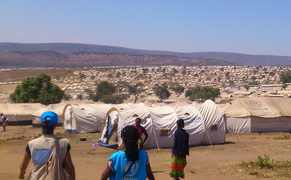 Refugee camp in Rwanda