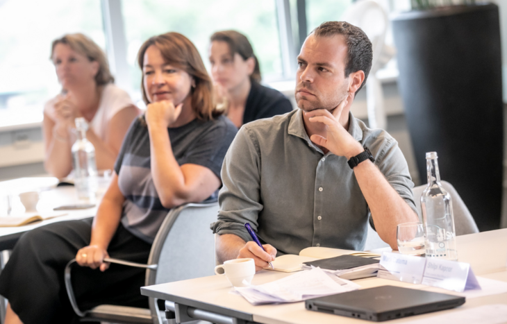 Students in class