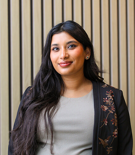 Portrait of the International Student Recruitment Manager Portrait of the Admissions and Registration Officer for the Online Masters Programmes at Rotterdam School of Management