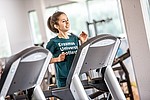 Woman in the gym
